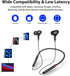 Wireless Earbuds Bluetooth Headphone NeckBand Earphones for Samsung A53 A54 S24 Ultra S23 FE S22 S21 Z Flip for iPhone 13 Pro Max 15 14 Plus Googl...