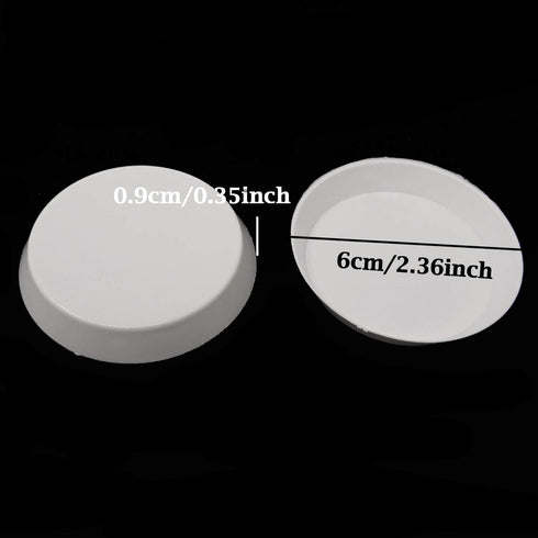 Honbay 30PCS Plastic White Bead Sorting Tray for Jewelry Making (round)...