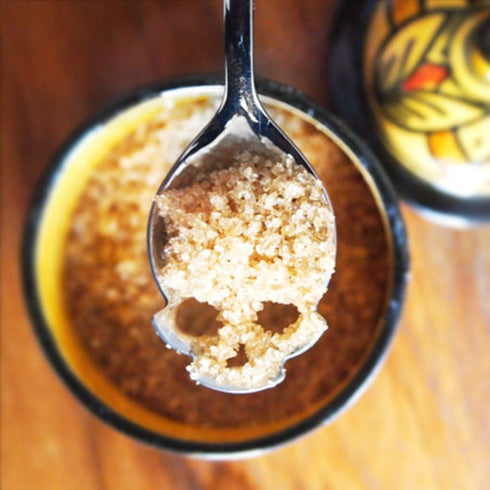 Suck UK Tea Stainless Steel Coffee ea Accessories for Spooky Home Gothic Skull Decor, Mini Spoons Or Kitchen Spoons, Kitchen Gifts & Goth Gifts...