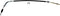 Dorman C660025 Rear Driver Side Parking Brake Cable Compatible with Select Models...