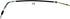 Dorman C660025 Rear Driver Side Parking Brake Cable Compatible with Select Models...