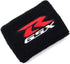 Fits For Suzuki GSXR 600 GSX-R 750 1000 1100 1500 1300 Hayabusa Front Brake Fluid Oil Reservoir Cover Sock...