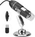 USB Microscope, 50X-500X 0.3MP LED Microscope USB Magnifier for Computer with Holder for Industrial PCB Checking,Jewelry Appraisal,Detecting, etc...