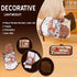 Lobyn Value Packs: 5-Piece Café Latte Kitchen Towel Set – Quilted Oven Mitt & 2 Potholders, Perfect for Coffee Lovers...