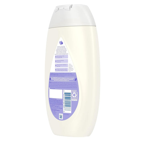 Johnson's Baby Sensitive Care Baby Body Wash & Shampoo, Daily Moisturizing 2-in-1 Baby Wash & Shampoo to Gently Cleanse Dry, Sensitive Skin, Light...