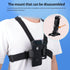 Mobile Phone Chest Mount Strap Holder ?Anti-Slide Strap Mount for Phone 360 Degree Rotary for Video Recording Camera Harness......