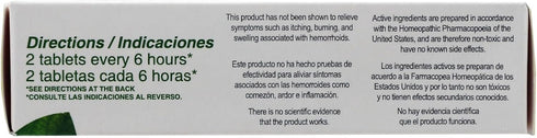 HEMORRHOIDEX Tablets...