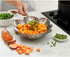 Joseph Joseph - 45033 Joseph Joseph Bloom Stainless-Steel Steamer Basket Folding, One-Size...