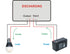 DC 0-90V 0-30A Voltage Current Capacity Power Combo Meter Battery Charge Discharge Monitor...