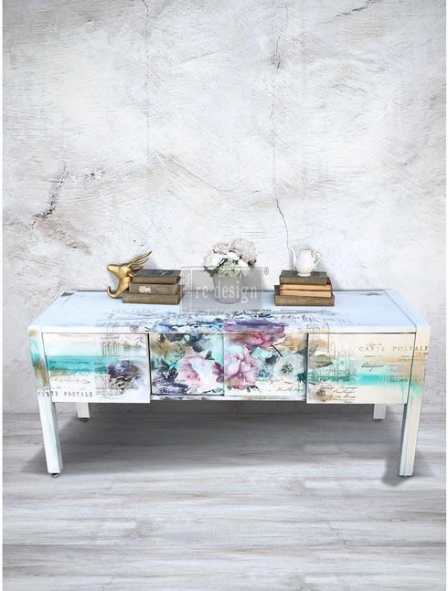Redesign DÉCOR TRANSFERS® – Imperial Garden Size 44"x30", Cut INTO 6 Sheets 655350635534 Rub on Transfer for Wall or Furniture Decoration...