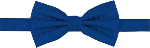 Jacob Alexander Men's Woven Subtle Mini Squares Adjustable Pre-Tied Banded Bow Tie...