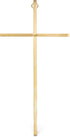 Dicksons Goldtone 8 Inch Metal Decorative Hanging Wall Cross...