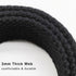 8ft Double Handle Traffic Dog Leash, Heavy Duty Tactical Dog Leash, Thick Nylon Dog Training Leash with 2 Traffic Control Handle for Medium Large ...
