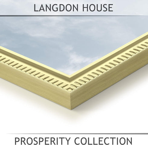 Langdon House 8x10 Picture Frames (Gold, 6 Pack), Contemporary Frame Set, Wall Mount or Table Top, Prosperity Collection...