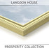 Langdon House 8x10 Picture Frames (Gold, 6 Pack), Contemporary Frame Set, Wall Mount or Table Top, Prosperity Collection...