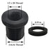 2 Pack Thread Adapters and Washers, 1/2 * 28-3/4 * 16, Black...