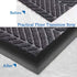 Floor Transition Strip Self Adhesive Carpet & Flooring Transitions Edging Trim Strip PVC Threshold Transitions Suitable for Threshold Height Less ...
