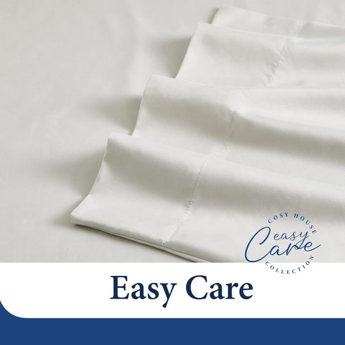 Cosy House Collection Luxury Cooling Rayon Derived from Bamboo Blend Ultra Soft Pillow Cases - Cooling & Breathable - Set of 2 Pillowcases with En...