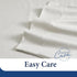 Cosy House Collection Luxury Cooling Rayon Derived from Bamboo Blend Ultra Soft Pillow Cases - Cooling & Breathable - Set of 2 Pillowcases with En...