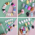 16pcs Mochi Squishy Toys Set, Mini Kawaii Animals Squishies Pack Fidget Toys for Kids - Cat Party Favors, Fidget Toys Packs, Birthday Gifts for Bo...