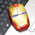 Cool Wireless Mouse, 2.4 G Portable Ergonomic Optical Ironman Wireless Mouse with USB Receiver | for Notebook PC Laptop Computer MacBook | with 8G...