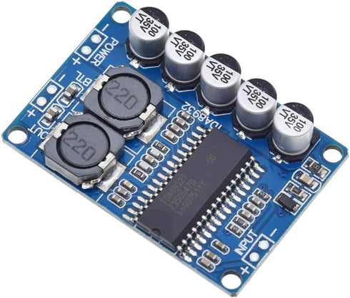 HiLetgo 2pcs TDA8932 35W Mono Digital Amplifier Board Low Power Consumption Stereo Amplifier...