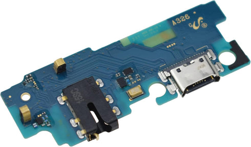 USB Charging Port Replacement Part Assembly Board for (US Version) Samsung Galaxy A32 5G SM-A326U with Microphone Headphone Jack and Tool Kit......