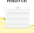 2 Pack Small White Board Set - Double Sided Dry Erase Ruled Lap Boards 9x12 Lined Whiteboard for Kids Student Learning for Student and Classroom U...