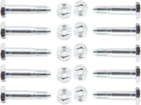 fits 303160355 Shear pins and Nuts for Ariens AM123342 53200500 51001500 510015 03204300 Snowthrowers Bolt Kits?10pack?...