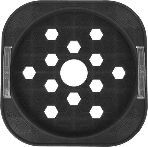 DOITOOL Gas Tank Tray Movable Propane Cylinder Base Propane Tank Wheel Tray Gas Cylinder Fixed Shelf Propane Tank Dolly with Wheels for Gas Cylind...