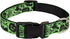 Halloween Dog Collar, Soft Comfy Halloween Themed Dog Collar with Spooky Ghost Skull Bat Cat Witch Tree Hat Pumpkin Pattern Halloween Dog Collar f...