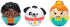 Playskool Weebles My Best Friends - Weeble Wobble Preschool Toy for Toddlers, 2 Weebles Characters + 1 Weebles Pet Dog for Kids Ages 12 Months and...