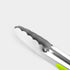 304 Stainless Steel Kitchen Cooking Tongs, 9" and 12" Set of 2 Sturdy Grilling Barbeque Brushed Locking Food Tongs with Ergonomic Grip, Green...
