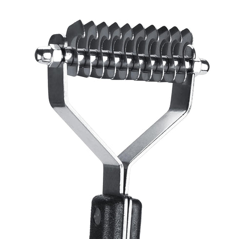 Oumefar Pet Hair Comb Stainless Steel Pin Grooming Deshedding Tool Hair Removal Dematting Comb for Cats & Dogs &Horses(M377-10)...