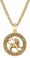 Rnivida Zodiac Sign Necklaces,Constellation Necklace Pendant for Women and Men Personalized Astrology Jewelry...