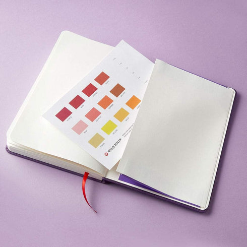 Wine Folly Wine Tasting Journal – Guided Notebook for Wine Notes (B6, 5"x7") | Includes 4-Step Tasting Method, Wine Color Chart, Ribbon Marker – P...