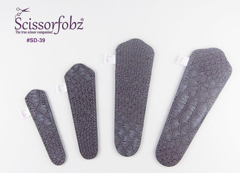 Scissors by SCISSORFOBZ with ScissorGripper -Value Pack-4 Sizes- Designer Scissor sheaths Covers Holders for Embroidery Sewing Quilting - Quilters...