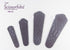 Scissors by SCISSORFOBZ with ScissorGripper -Value Pack-4 Sizes- Designer Scissor sheaths Covers Holders for Embroidery Sewing Quilting - Quilters...