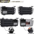 WYNEX Car Sun Visor Organizer Molle Panel, Tactical Car Visor Cover with Elastic Webbing Slots, Vehicle Visor Holder Detached with Card Pouch, Com...