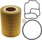 AUTOKAY Engine Oil Filter w/Housing Gasket Fits for BMW E39 E46 E60 X3 X5 Z3 Z4 525i 530i 323Ci 328Ci 323i 323is 325is 328i 325xi 330Ci 330i...