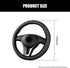 1 PC Bling Car Steering Wheel Cover, 14.9" Thickened Elastic Diamond-Encrusted Charming Steering Wheel Cover, One-Piece Anti-Slip Anti-Scratch Pro...