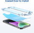amFilm (2+2 PACK OneTouch Compatible with iPhone 14 Plus 6.7 Tempered Glass Screen Protector and Camera Lens Protector, Edge to Edge Full Coverage...