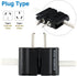 ROAD WARRIOR Universal Travel Plug Adapter Europe/UK/Australia/USA/India/China Compact Does Not Convert Voltage RW101BK Black...