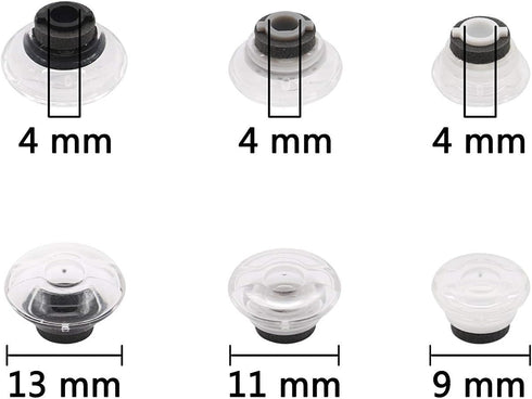 ALXCD Gel Eartips for Voyager Legend Headset, 3 Pcs Soft Gel Ear Tips & 3 Pcs Foam Covers, Fit for Headset Voyager Legend (S)...