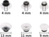 ALXCD Gel Eartips for Voyager Legend Headset, 3 Pcs Soft Gel Ear Tips & 3 Pcs Foam Covers, Fit for Headset Voyager Legend (S)...