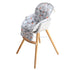 High Chair Pad, High Chair Cushion, Cute Pattern, Comfortable Seat Belt Design, Soft and Comfortable Seat Cushion Breathable Pad, Baby Sits More S...