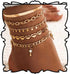 Boho Layered Link Anklets Sequin Heart Ankle Bracelets Beach Foot Jewelry for Women...