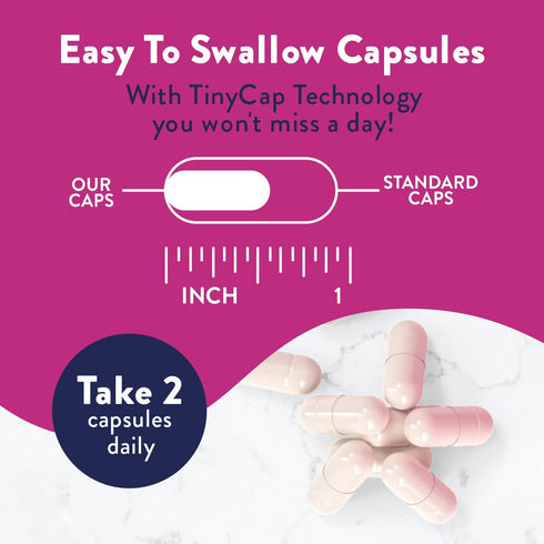 Probiotics for Women | Easy to Swallow Tiny Capsule | with Prebiotics, 60 Billion CFUs Vaginal Probiotics with Cranberry & D-Mannose for Urinary T...