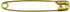 Gold Plated Safety Pins for Home Office Use Art Craft Sewing Jewelry Making (38mm - 240pcs)...