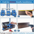 King&Charles Cabinet Hardware Jig, Cabinet Handle Jig with Automatic Center Punch, Cabinet Jig for Handles and Pulls on Drawers/Cabinets, Cabinet ...